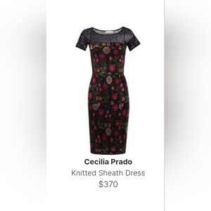 Anthropologie Cecilia Prado Posy midi knitted dress S/P
